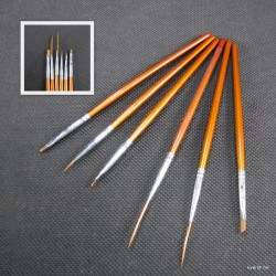 Set pensule profesionale din par natural 07